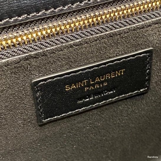 Repzbay REP YSL LEATHER SATCHEL IN CARRE SMOOTH LOULOU 0814
